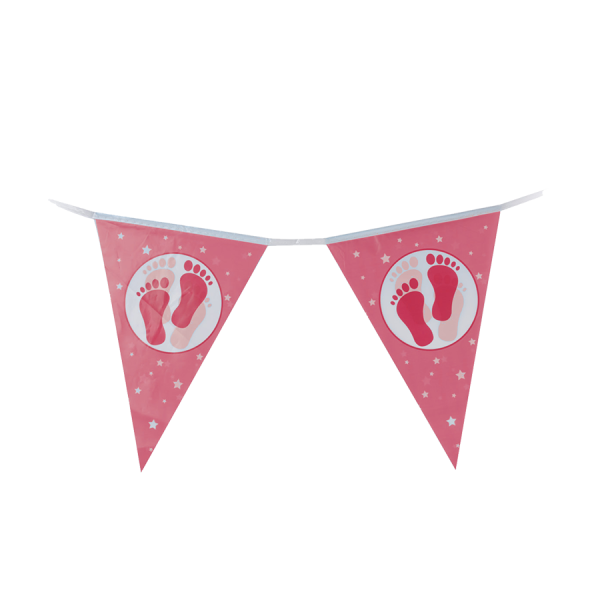 Vlaggenlijn Baby Girl 350cm