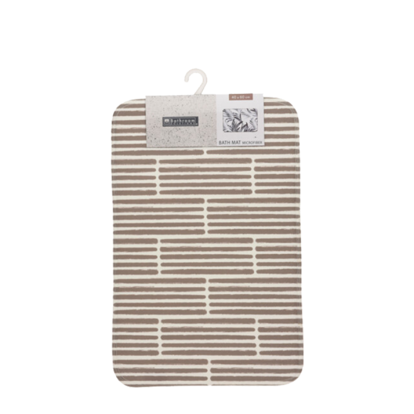 Badmat Microvezel Brick 60x40cm