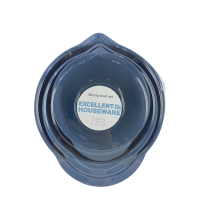Excellent Houseware Mengkom Set Blauw 3-delig