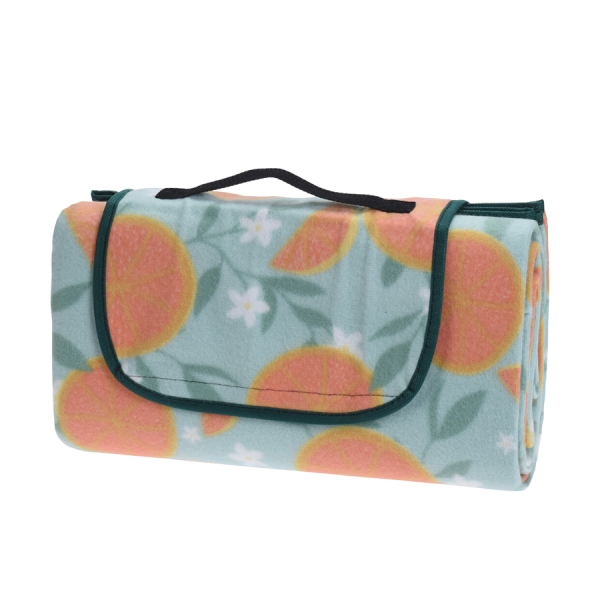 Picknickdeken Fruit Groen 130x150cm