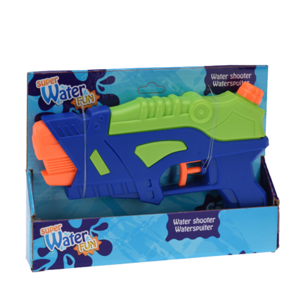 Splash Waterpistool Blauw/Groen 22cm