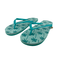Slipper Kind Palm Print Groen Maat 32