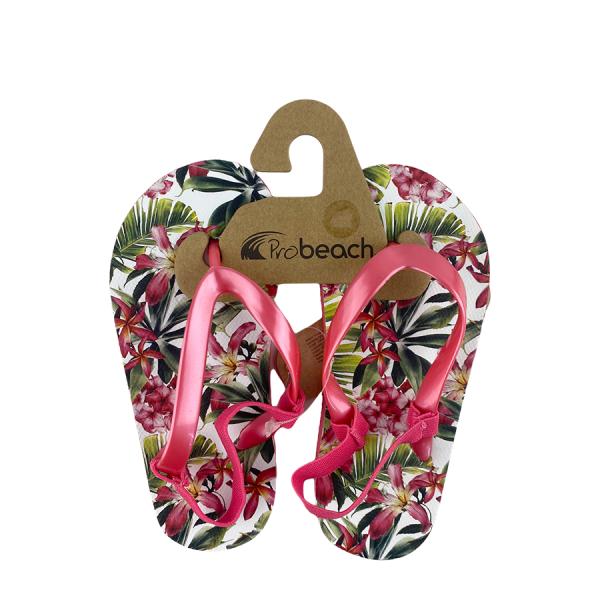 Slipper Kind Lily Flower Roze Maat 21