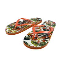 Slipper Vrouw Lily Flower Oranje Maat 38