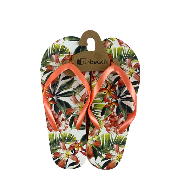 Slipper Vrouw Lily Flower Oranje Maat 40