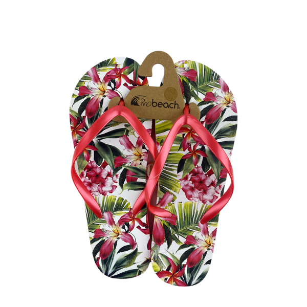 Slipper Vrouw Lily Flower Roze Maat 36