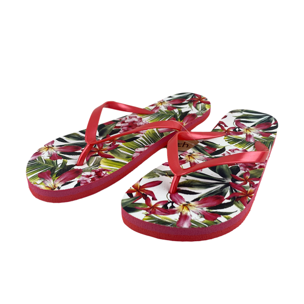 Slipper Vrouw Lily Flower Roze Maat 36