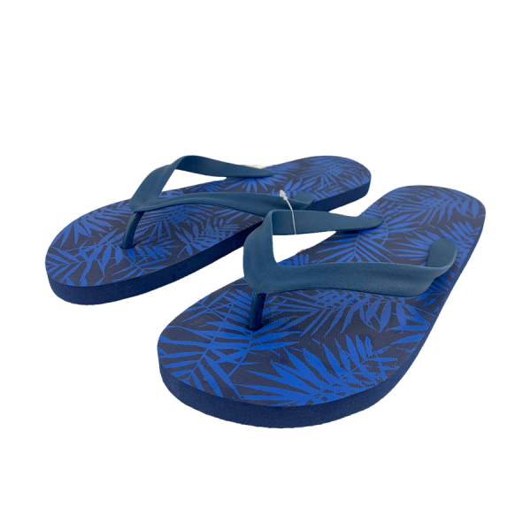 Slipper Man Palm Blauw Maat 42