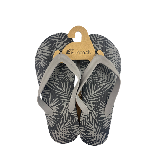 Slipper Man Palm Zwart Maat 45