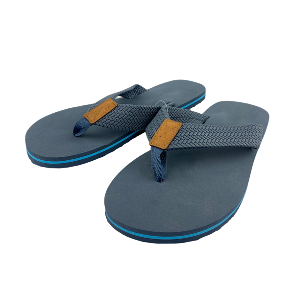 Slipper Man Blauw Maat 43