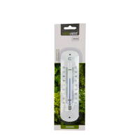 Pro Garden Thermometer Metaal Wit 19x4,8cm