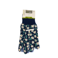 Pro Garden Tuinhandschoenen Bloemen Donkerblauw Maat L