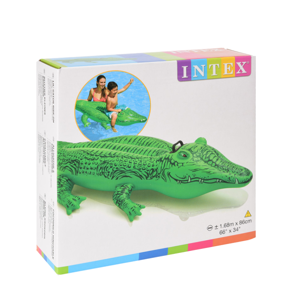 Intex Ride-On Krokodil 168x86cm