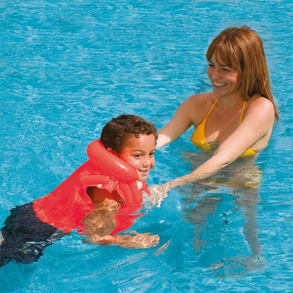 Intex Zwemvest Oranje 50x47cm