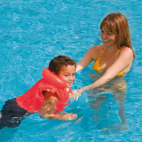 Intex Zwemvest Oranje 50x47cm