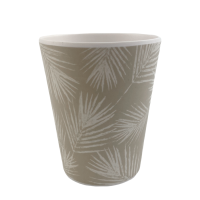 Excellent House Beker Taupe Ø8x10cm