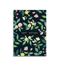 Art by Andu Wenskaart Happy Birthday Dark