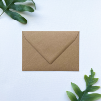 Art by Andu Wenskaart Flower Envelope