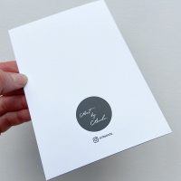 Art by Andu Wenskaart Flower Envelope