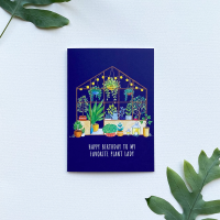 Art by Andu Wenskaart Greenhouse Garden