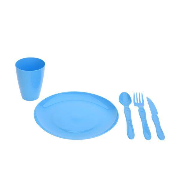 Picknickset Blauw 31-delig