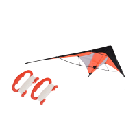 Stuntvlieger Oranje 120x150cm