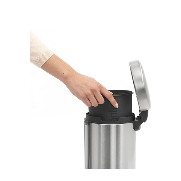 Brabantia Pedaalemmer Newicon 3 Liter Matt Steel Fingerprint Proof