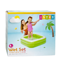 Intex Zwembad Play Box Groen 86x86cm