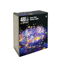 Clusterdraad LED Multicolor 480 Leds 480cm