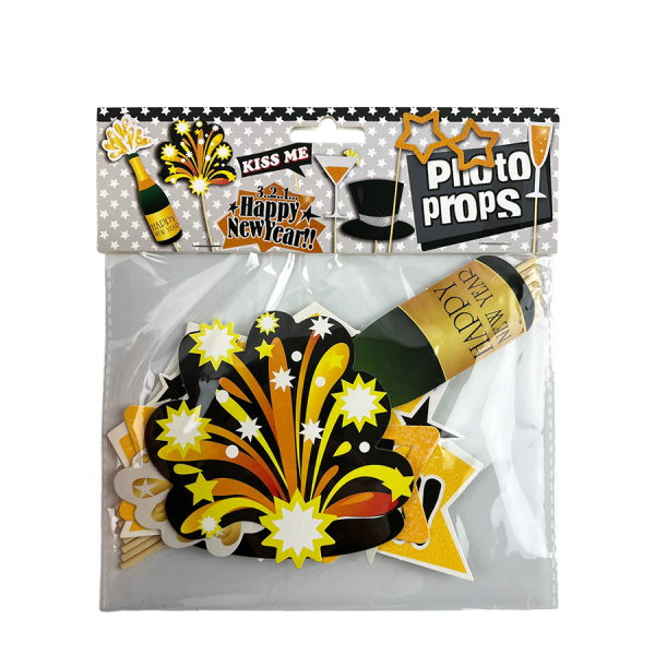 Selfie Fun Sticks Oud en Nieuw 8-delig