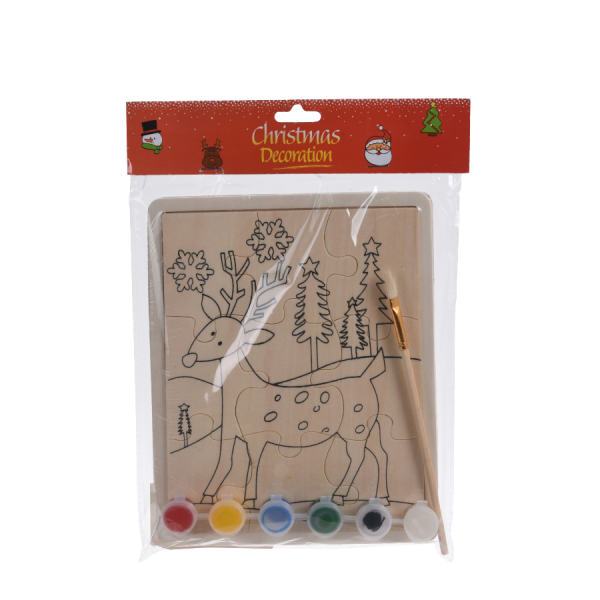 Puzzel Verfset Rendier