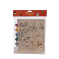 Puzzel Verfset Kerstman