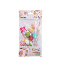 Taartdecoratie Set Verjaardag 24-delig