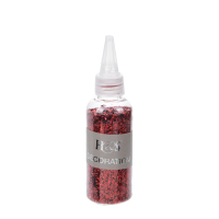 H&S Glitter Groot Rood 40gr