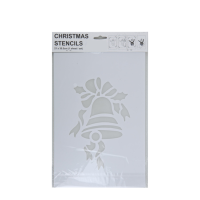 Sjabloon Kerstdesign Kerstbel 35x22cm