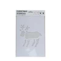 Sjabloon Kerstdesign Rendier Volledig 35x22cm