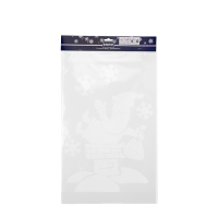 Sjabloon Kerstdesign Schoorsteen 50x30cm