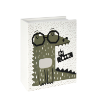 Spaarpot Hout Boek Krokodil