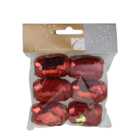 H&S Verpakkingslint Rood Set 6-delig