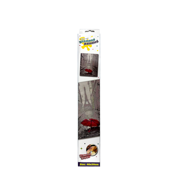 Diamond Painting Set Parijs Paraplu 40x50cm