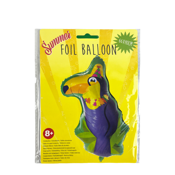 Ballon Folie Summer Tucan 66x40cm