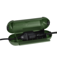 Excellent Electrics Veiligheidsstekkerdoos Groen