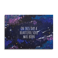 Art by Andu Wenskaart Soul Was Born