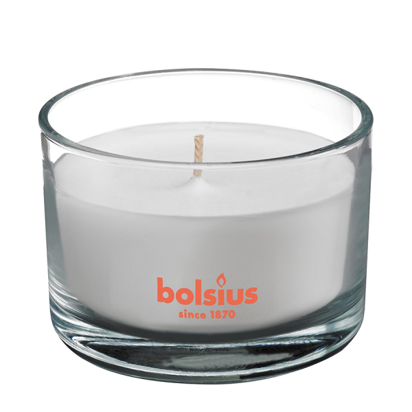 Bolsius Geurglas True Freshness Fresh Linen 50/80mm