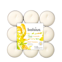 Bolsius Geurtheelicht True Moods Feel Happy 18 stuks