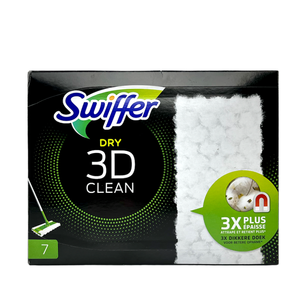 Swiffer Stofdoekjes 3D Clean 7 stuks