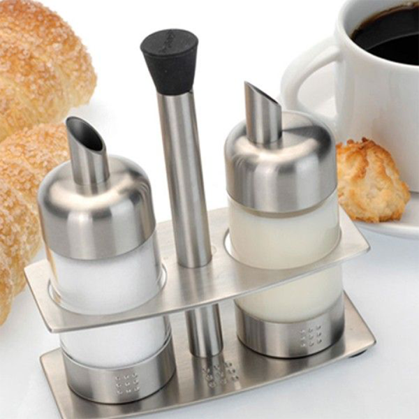 BergHOFF Orion Melk- En Suikerset 2x60ml 3-delig