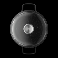 BergHOFF GEM Kookpot Met Deksel Zwart Ø20cm