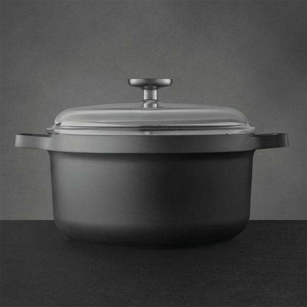 BergHOFF GEM Kookpot Met Deksel Zwart Ø24cm