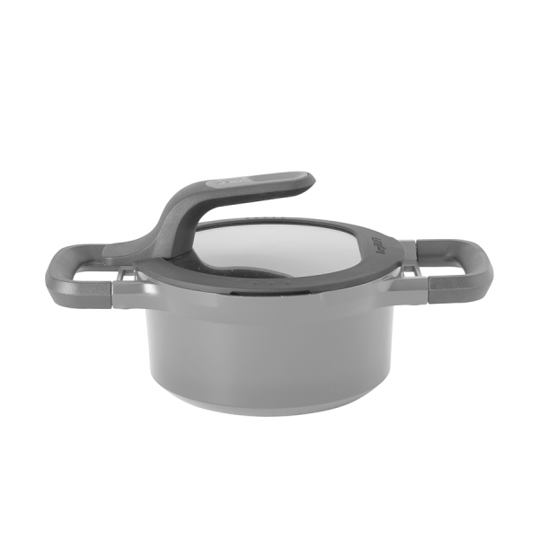 BergHOFF GEM Kookpot Met Deksel Stay Cool Grijs Ø16cm